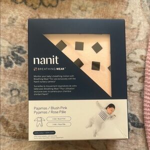 Nanit Blush Pink Breathing Wear Pajamas
